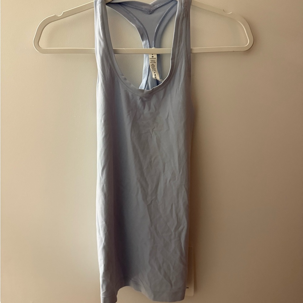 Lululemon Light Blue Racerback Tank
